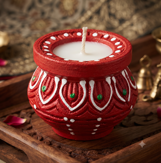 Festive Decorative Wax Diyas – Light Up Your Celebrations 🪔