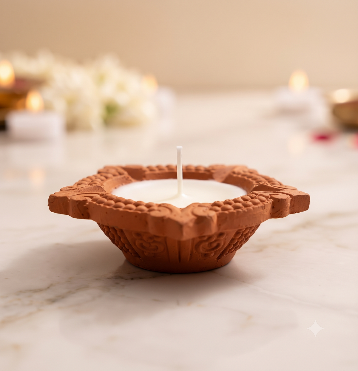 Festive Decorative Wax Diyas – Light Up Your Celebrations 🪔