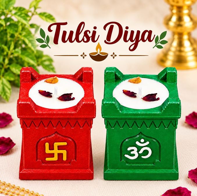 Festive Decorative Wax Diyas – Light Up Your Celebrations 🪔
