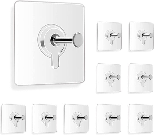 Wall Hanging Hooks for Wall Without Drilling (10pcs)