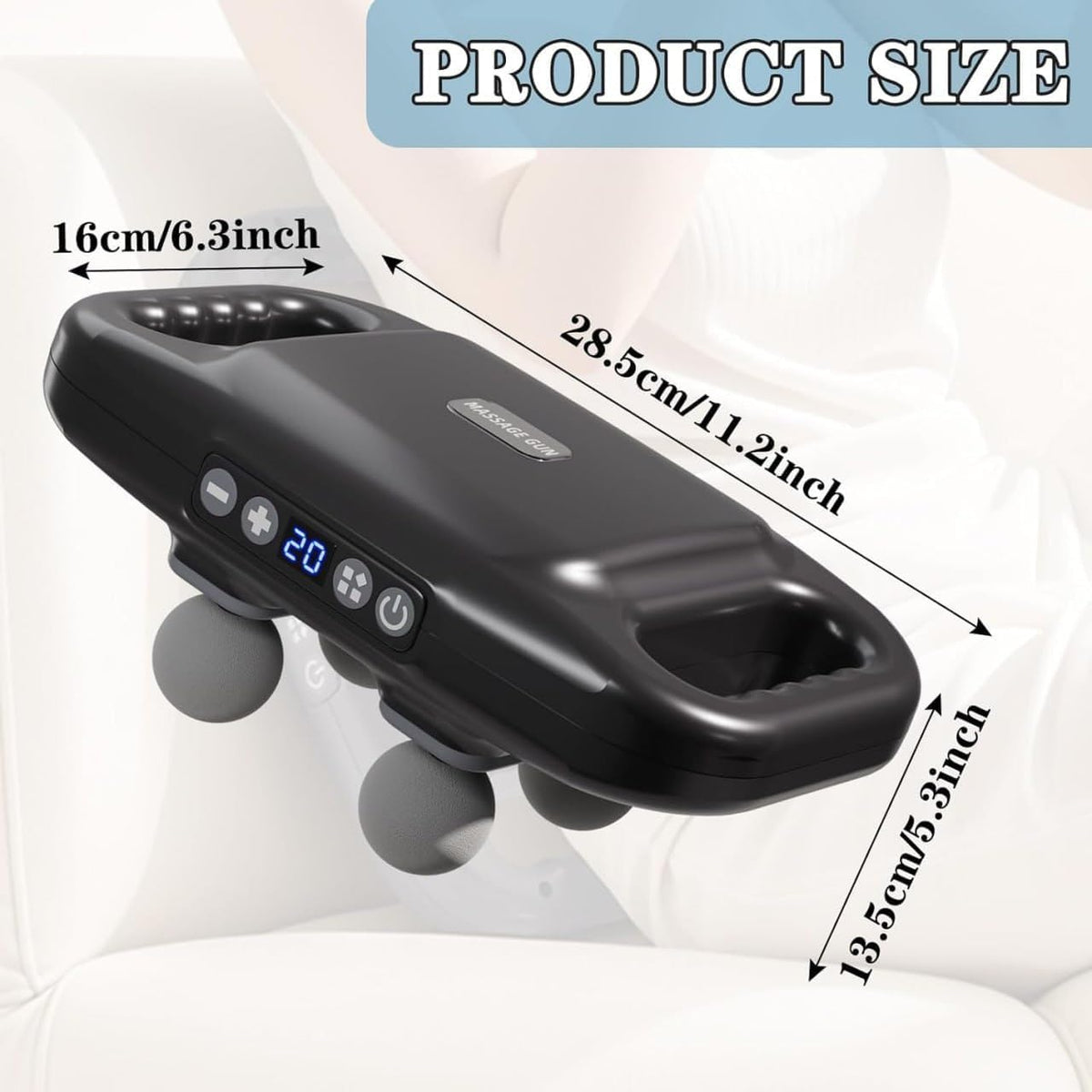 Four Head Automatic Back & Body Massager